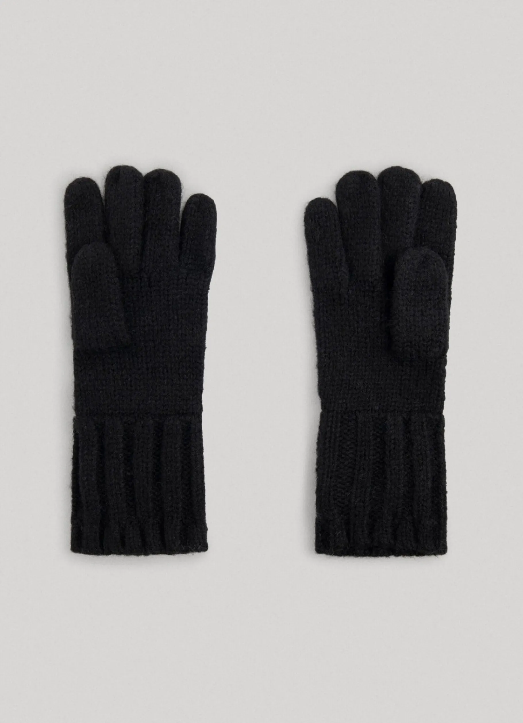 Women Pepe Jeans Label Logo Gloves