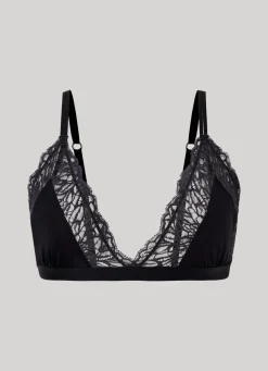 Women Pepe Jeans Lace Satin Bra