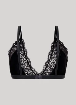 Women Pepe Jeans Lace Satin Bra