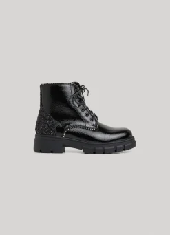 Girl Pepe Jeans Laced Ankle Boots