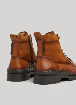 Men Pepe Jeans Lace-Up Utility Boots