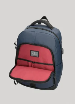 Men Pepe Jeans Laptop Backpack With 2 Compartments