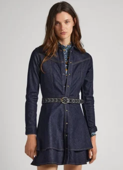 Women Pepe Jeans 2-Layer Dress