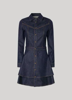 Women Pepe Jeans 2-Layer Dress