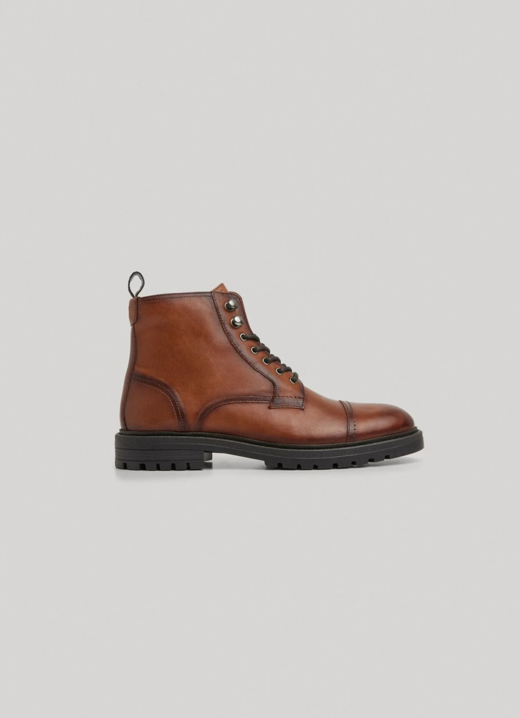 Men Pepe Jeans Leather Ankle Boots