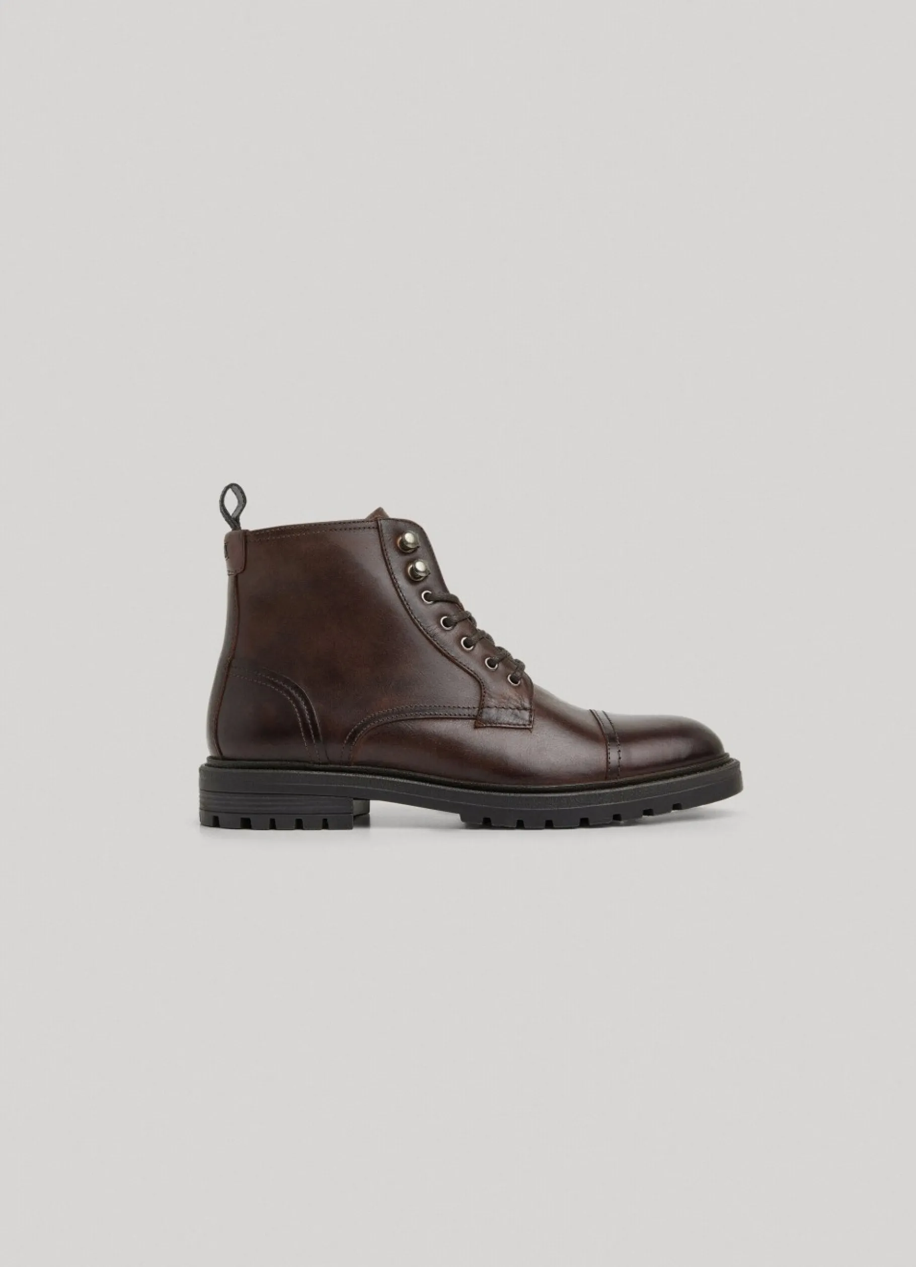 Men Pepe Jeans Leather Ankle Boots