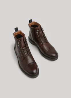 Men Pepe Jeans Leather Ankle Boots