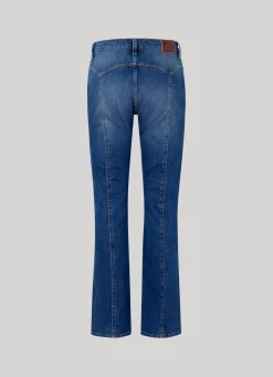 Women Pepe Jeans Lennox Flare Fit Mid-Rise Jeans