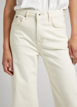 Women Pepe Jeans Lexa Sky Wide Leg High Waist Jeans