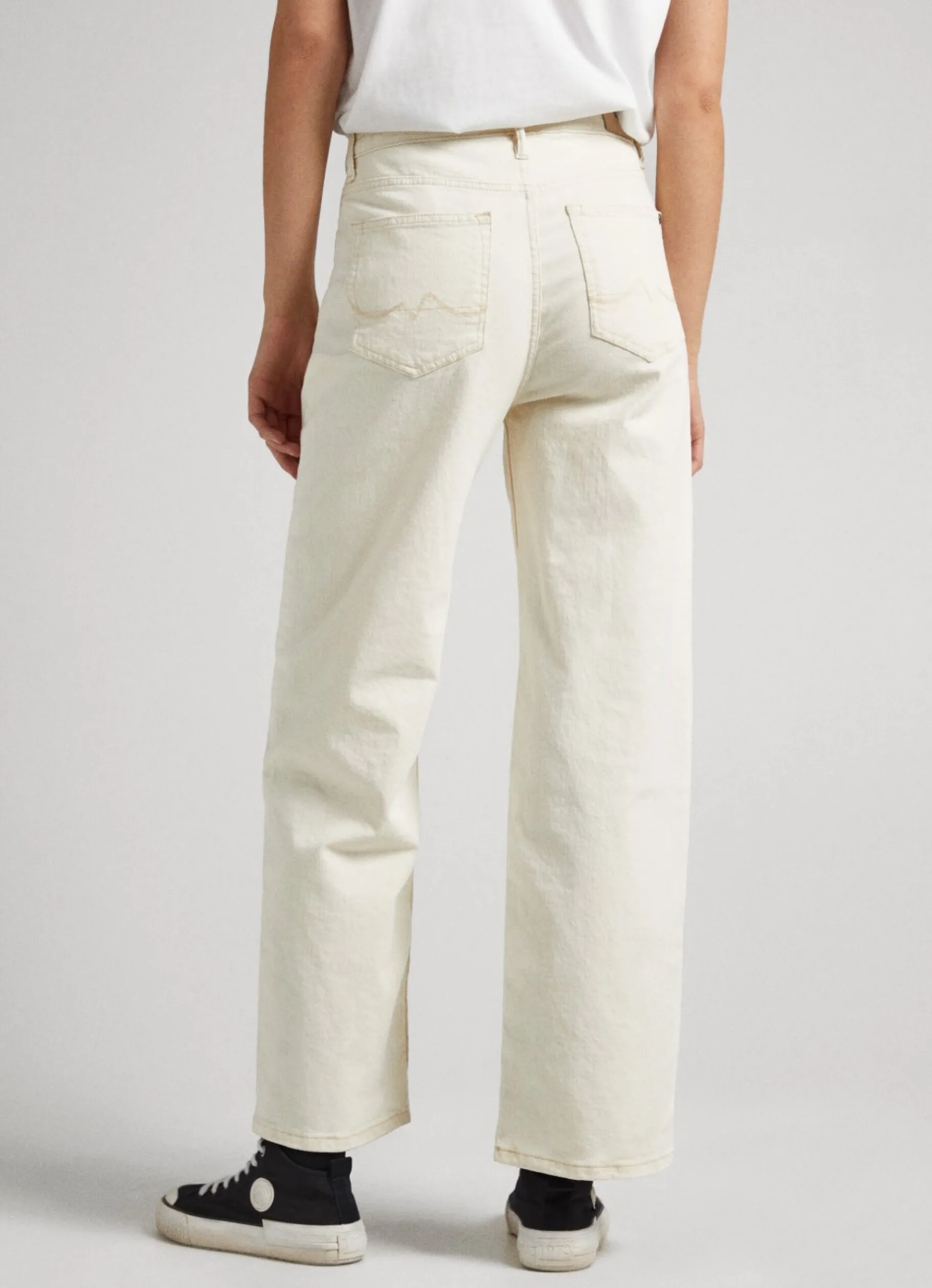 Women Pepe Jeans Lexa Sky Wide Leg High Waist Jeans