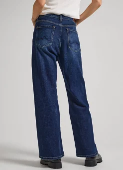 Women Pepe Jeans Lexa Sky Wide Leg High-Rise Jeans