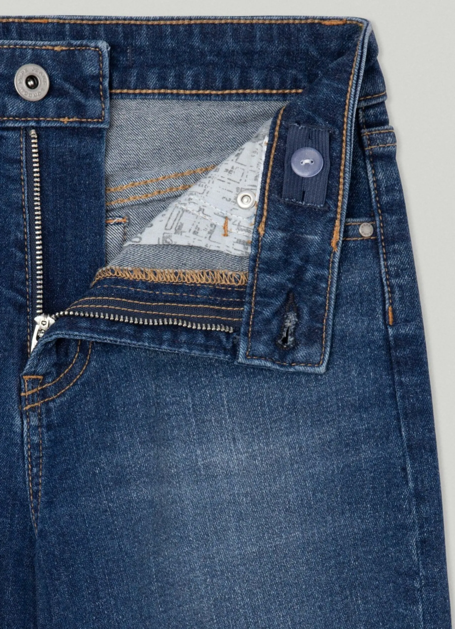 Girl Pepe Jeans Lexa Wide Fit High-Rise Jeans