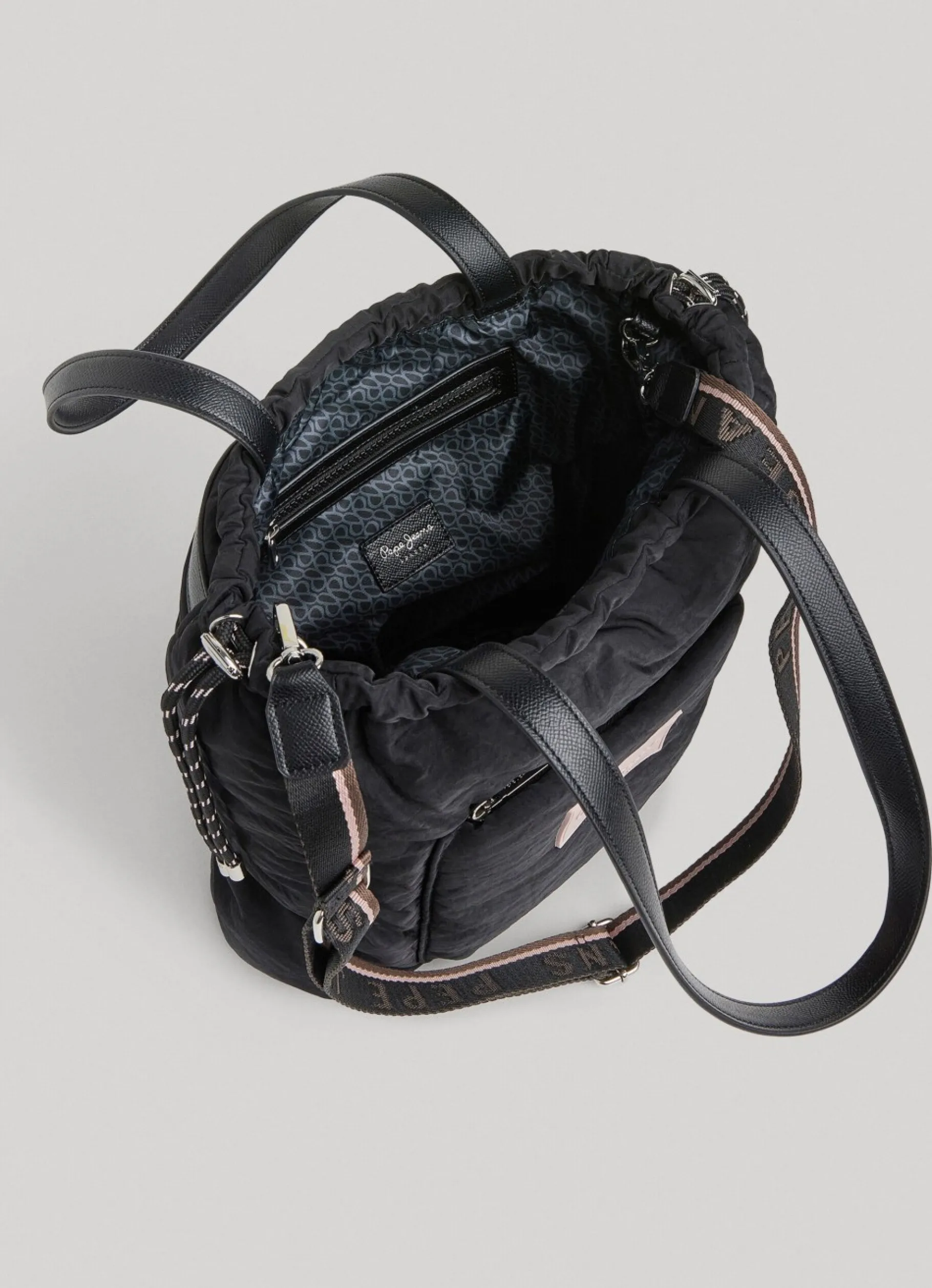 Women Pepe Jeans Light Fabric Tote Bag