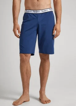 Men Pepe Jeans Lightweight Cotton Shorts