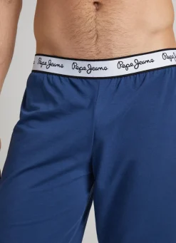 Men Pepe Jeans Lightweight Cotton Shorts