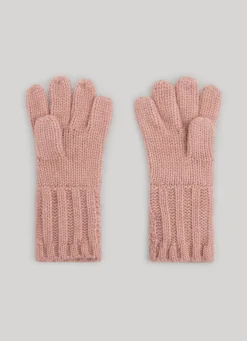 Girl Pepe Jeans Logo Label Gloves