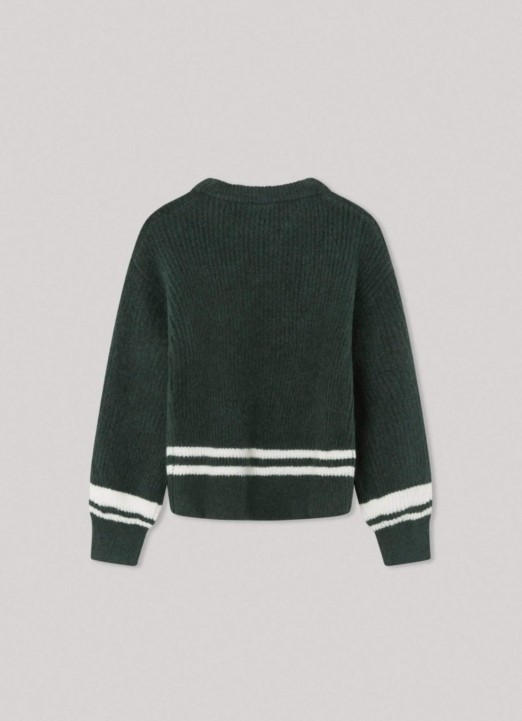 Girl Pepe Jeans Logo Print Knit