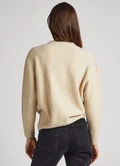 Women Pepe Jeans Logo Print Knit