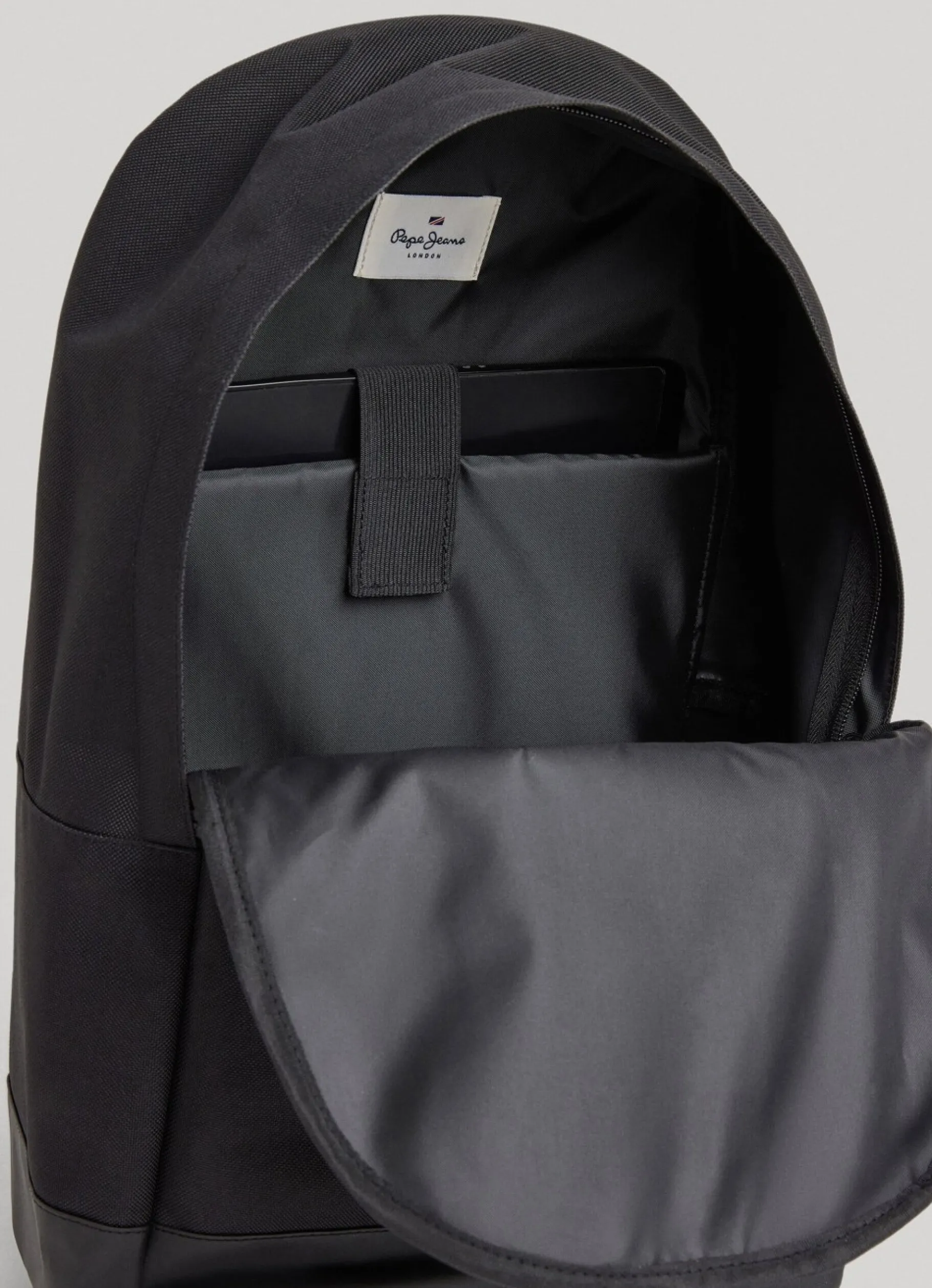Men Pepe Jeans Logo Print Travel Backpack