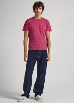 Men Pepe Jeans Logo Print T-Shirt