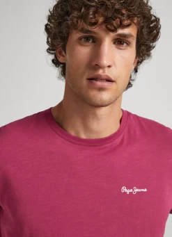 Men Pepe Jeans Logo Print T-Shirt