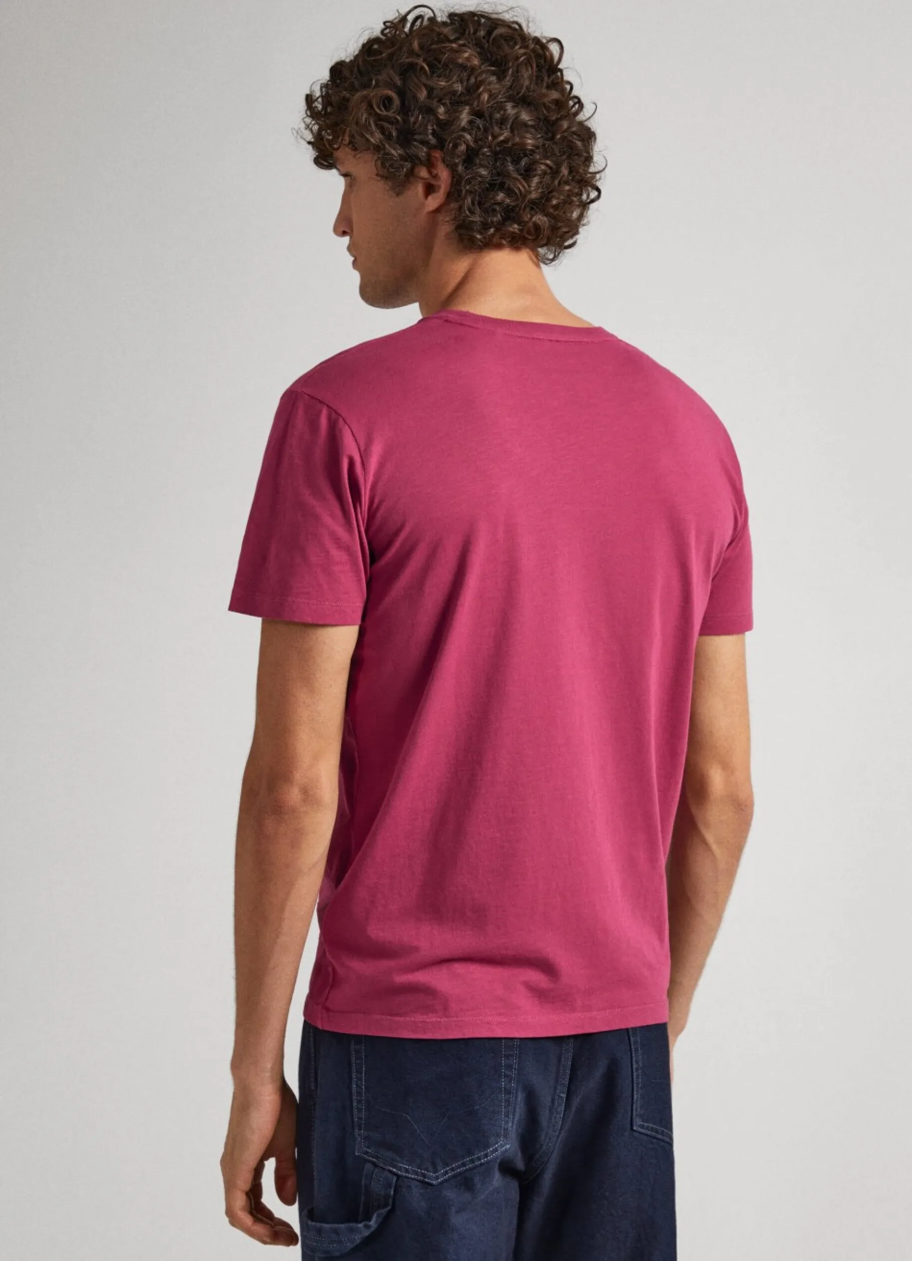 Men Pepe Jeans Logo Print T-Shirt