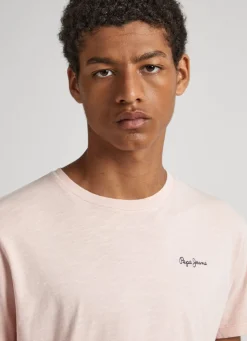 Men Pepe Jeans Logo Print T-Shirt