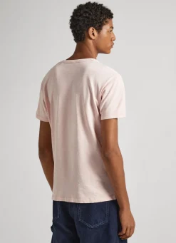 Men Pepe Jeans Logo Print T-Shirt