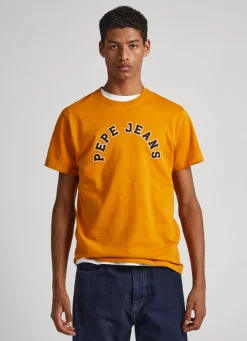 Men Pepe Jeans Logo Print T-Shirt