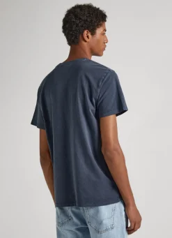 Men Pepe Jeans Logo Print T-Shirt