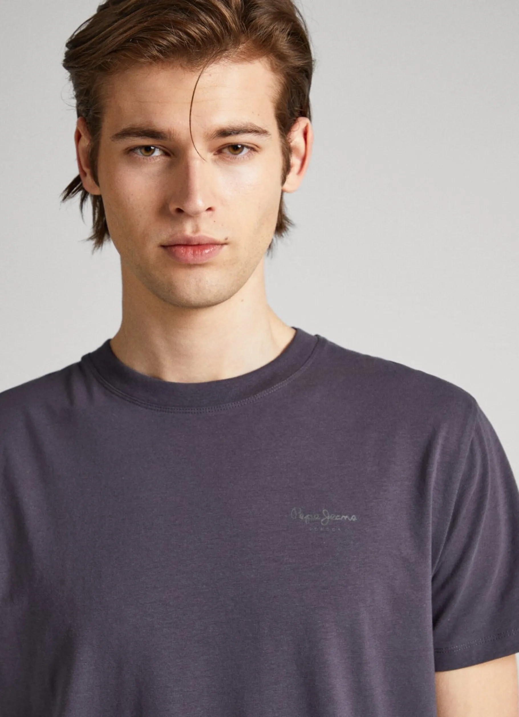 Men Pepe Jeans Logo Print T-Shirt