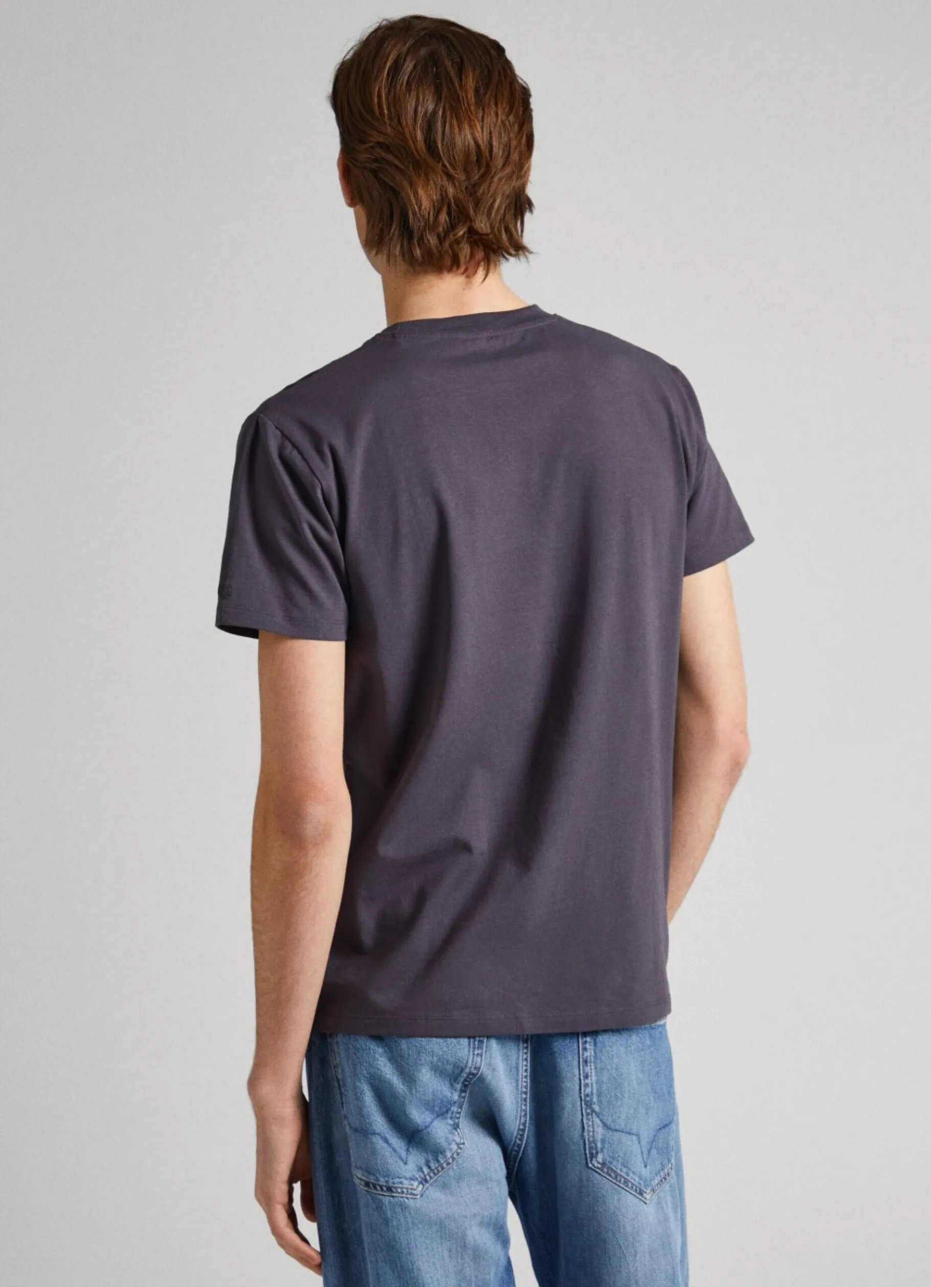 Men Pepe Jeans Logo Print T-Shirt