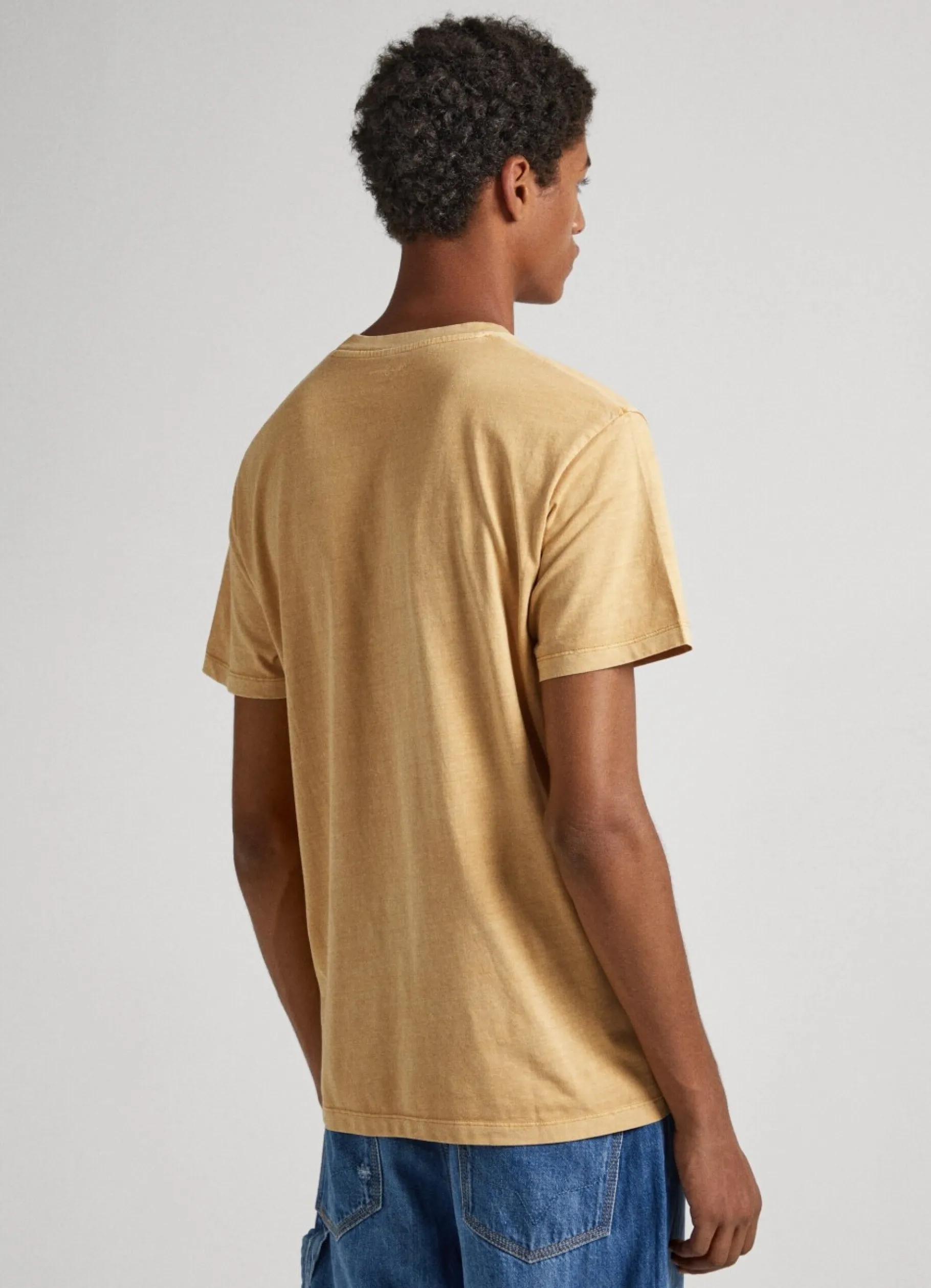 Men Pepe Jeans Logo Print T-Shirt