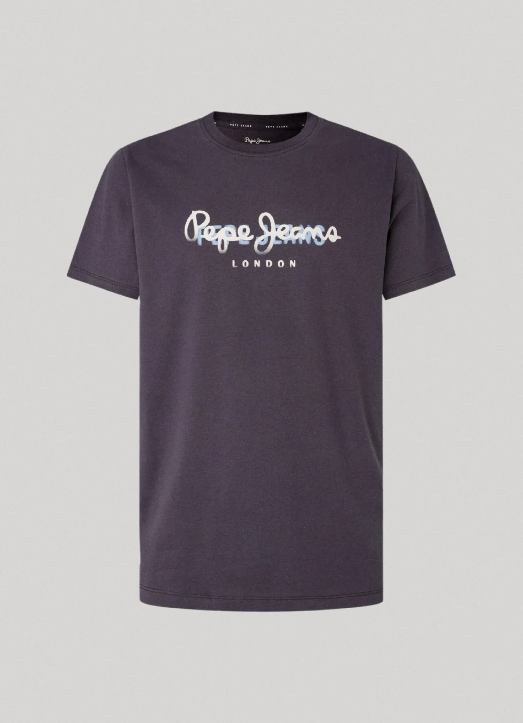 Men Pepe Jeans Logo Print T-Shirt