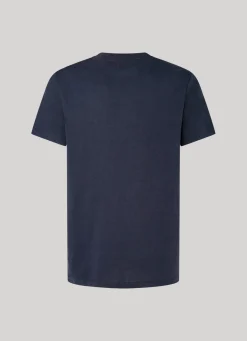 Men Pepe Jeans Logo Print T-Shirt
