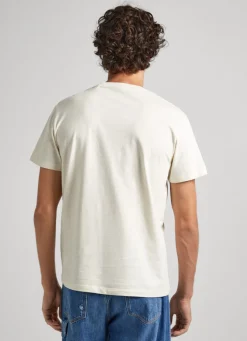 Men Pepe Jeans Logo Print T-Shirt