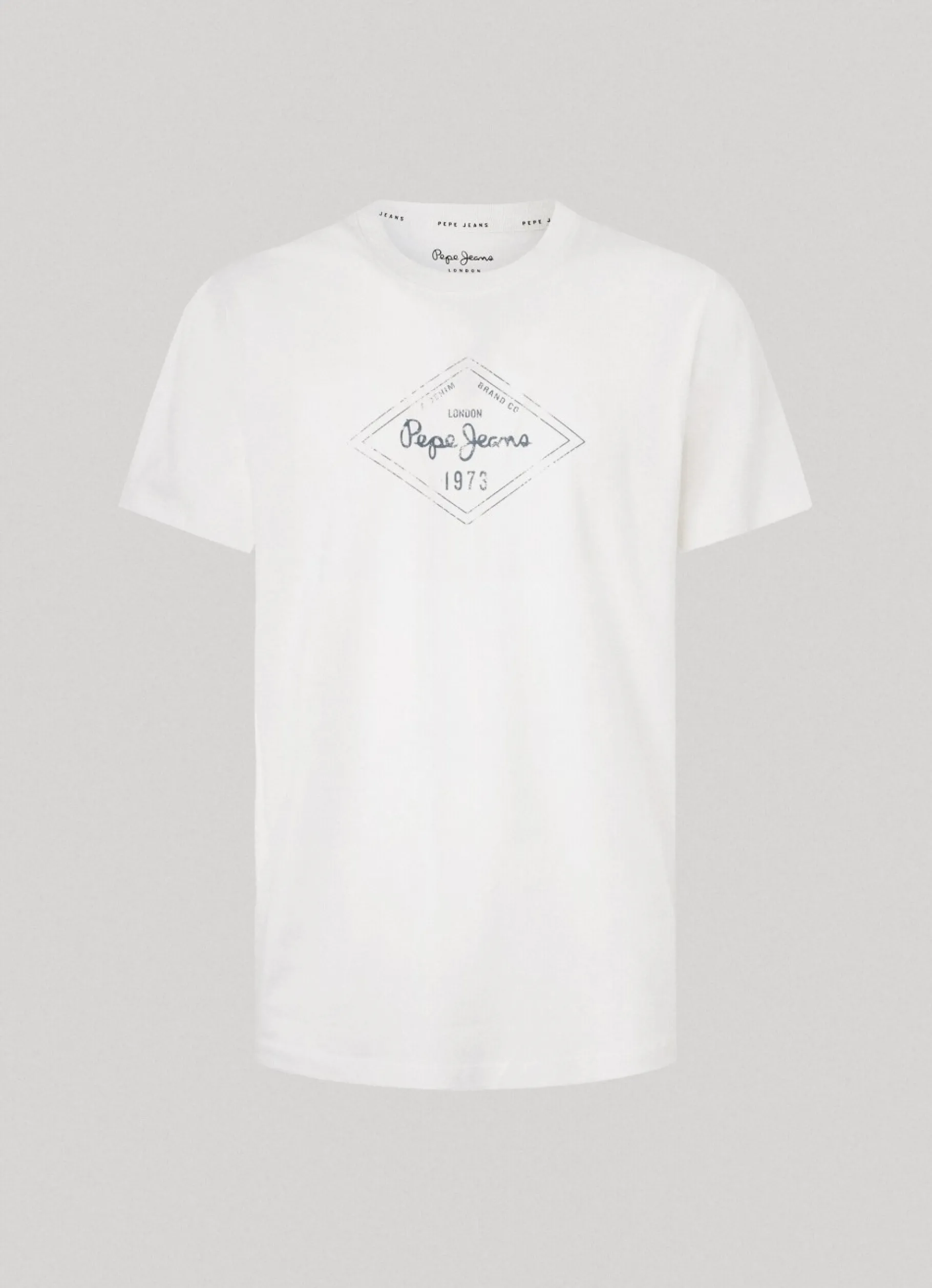 Men Pepe Jeans Logo Print T-Shirt