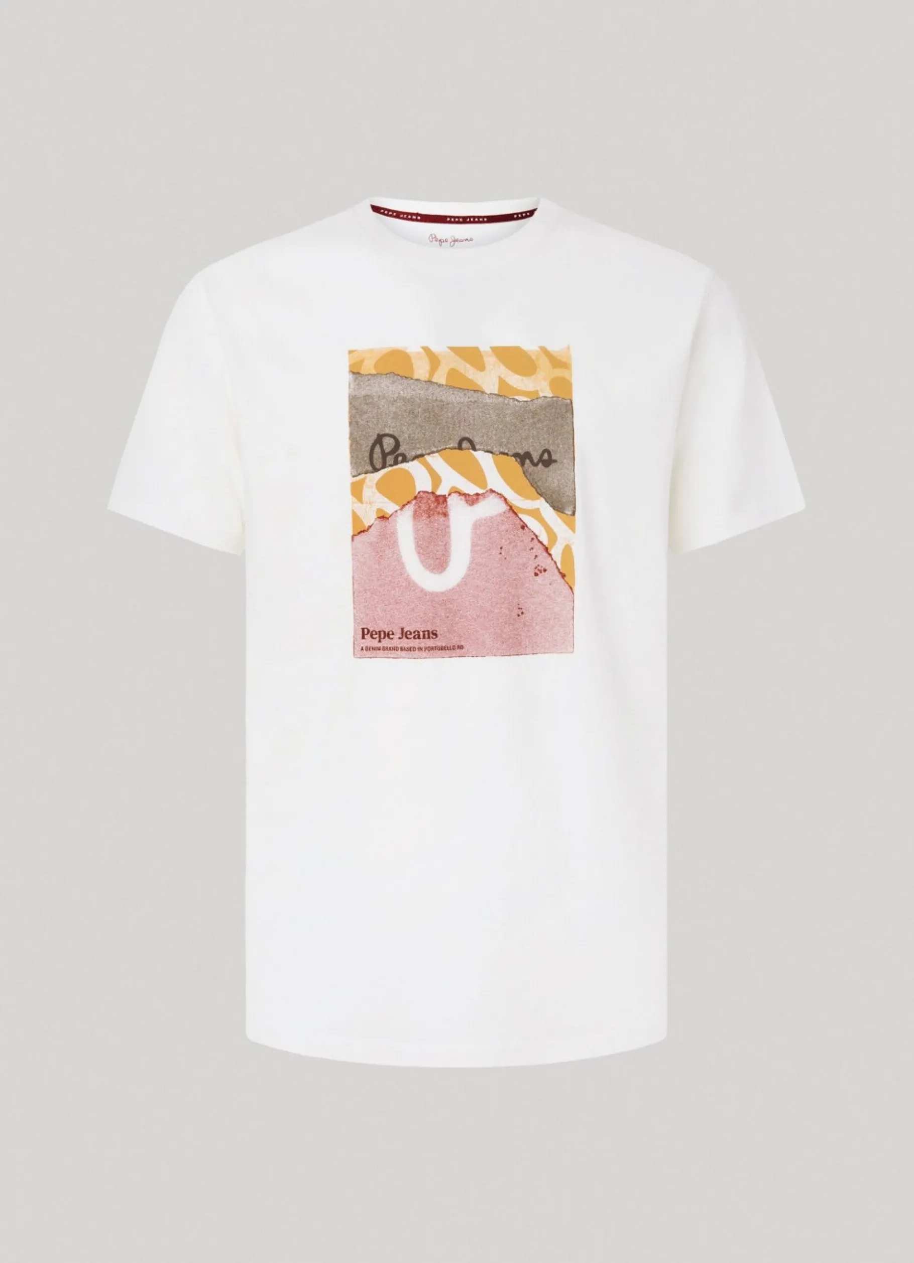 Men Pepe Jeans Logo Print T-Shirt