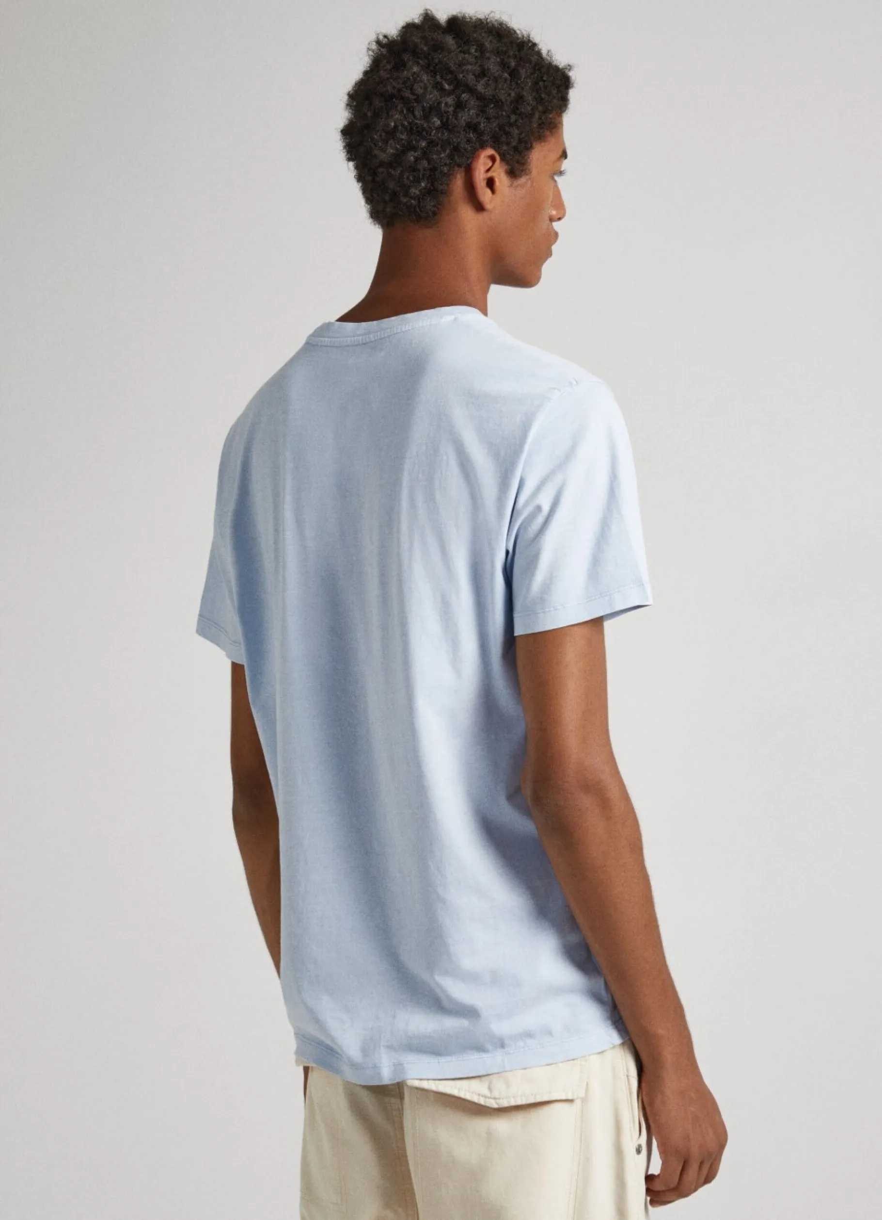 Men Pepe Jeans Logo Print T-Shirt