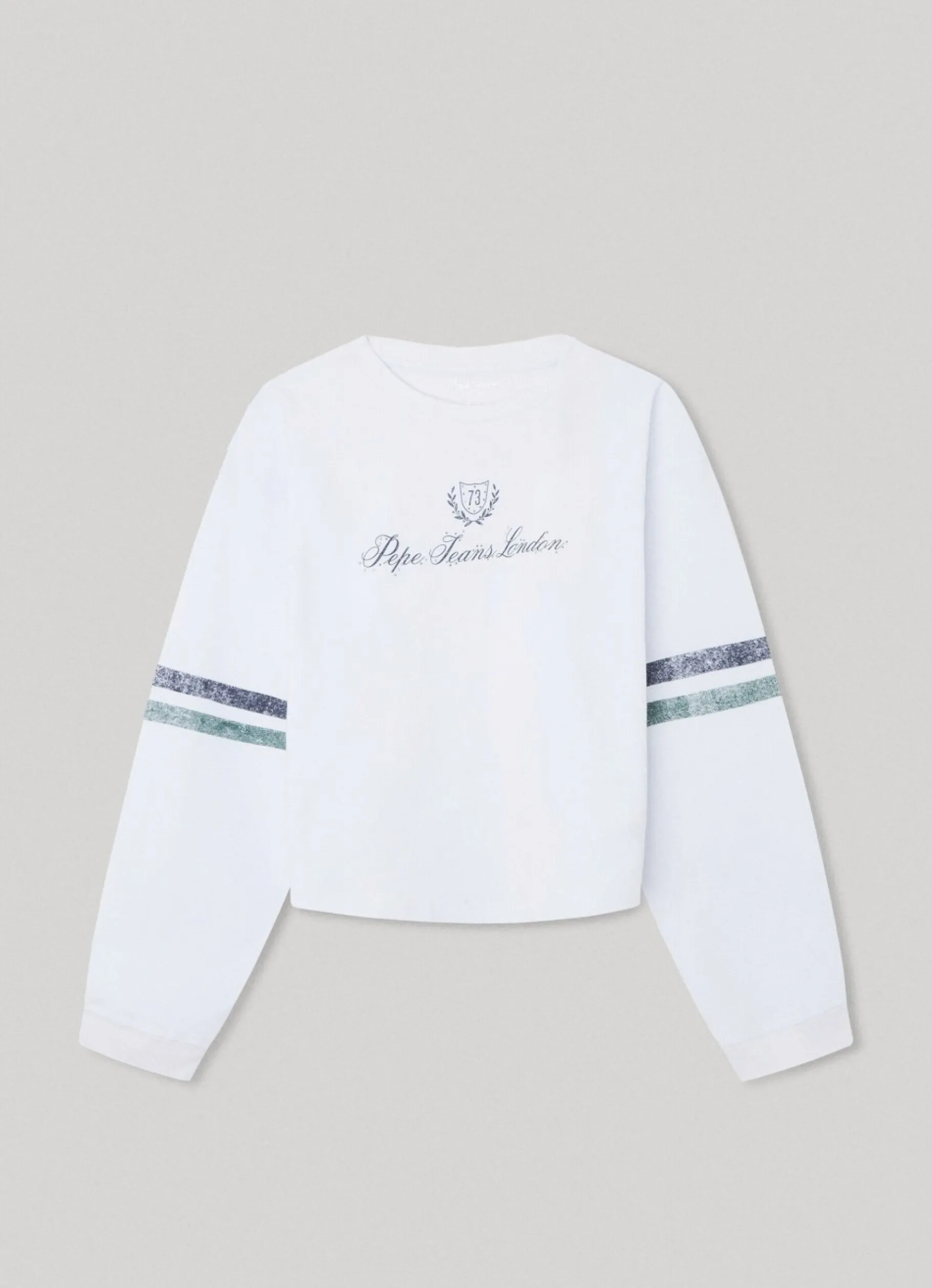 Girl Pepe Jeans Logo Print T-Shirt