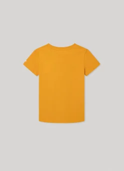 Boy Pepe Jeans Logo Print T-Shirt