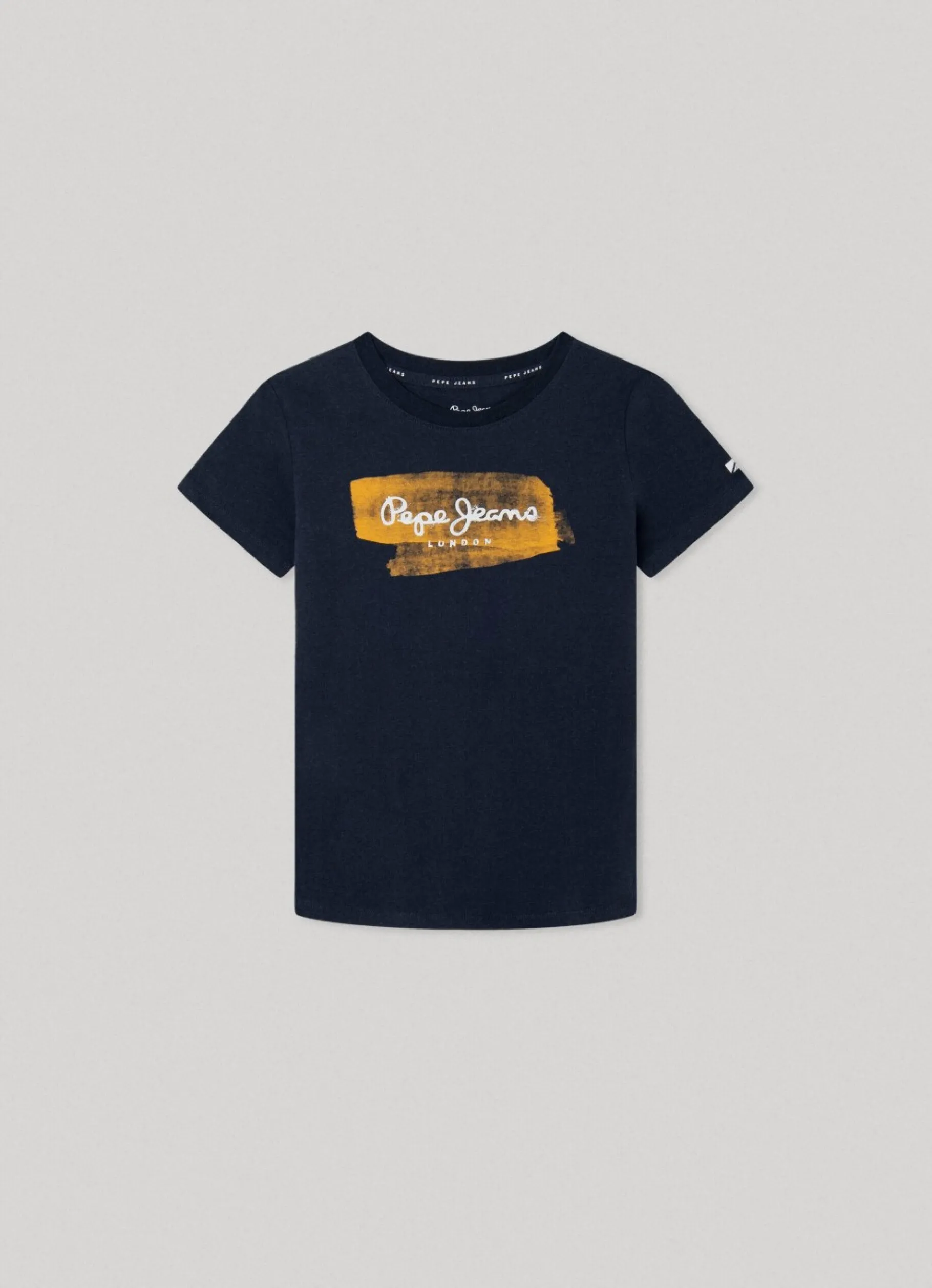 Boy Pepe Jeans Logo Print T-Shirt