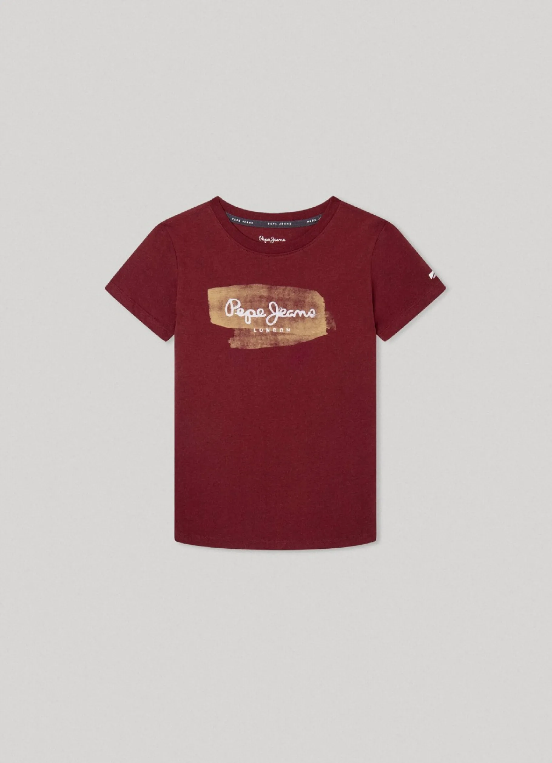 Boy Pepe Jeans Logo Print T-Shirt