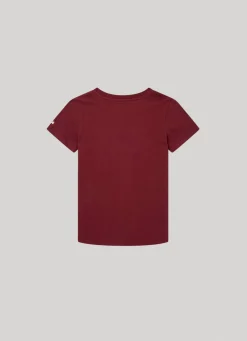 Boy Pepe Jeans Logo Print T-Shirt