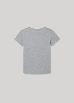 Boy Pepe Jeans Logo Print T-Shirt