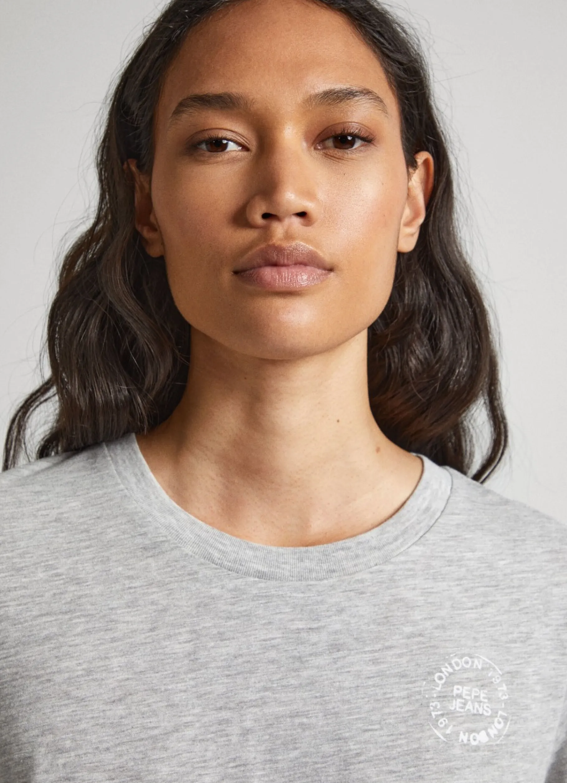 Women Pepe Jeans Logo Print T-Shirt