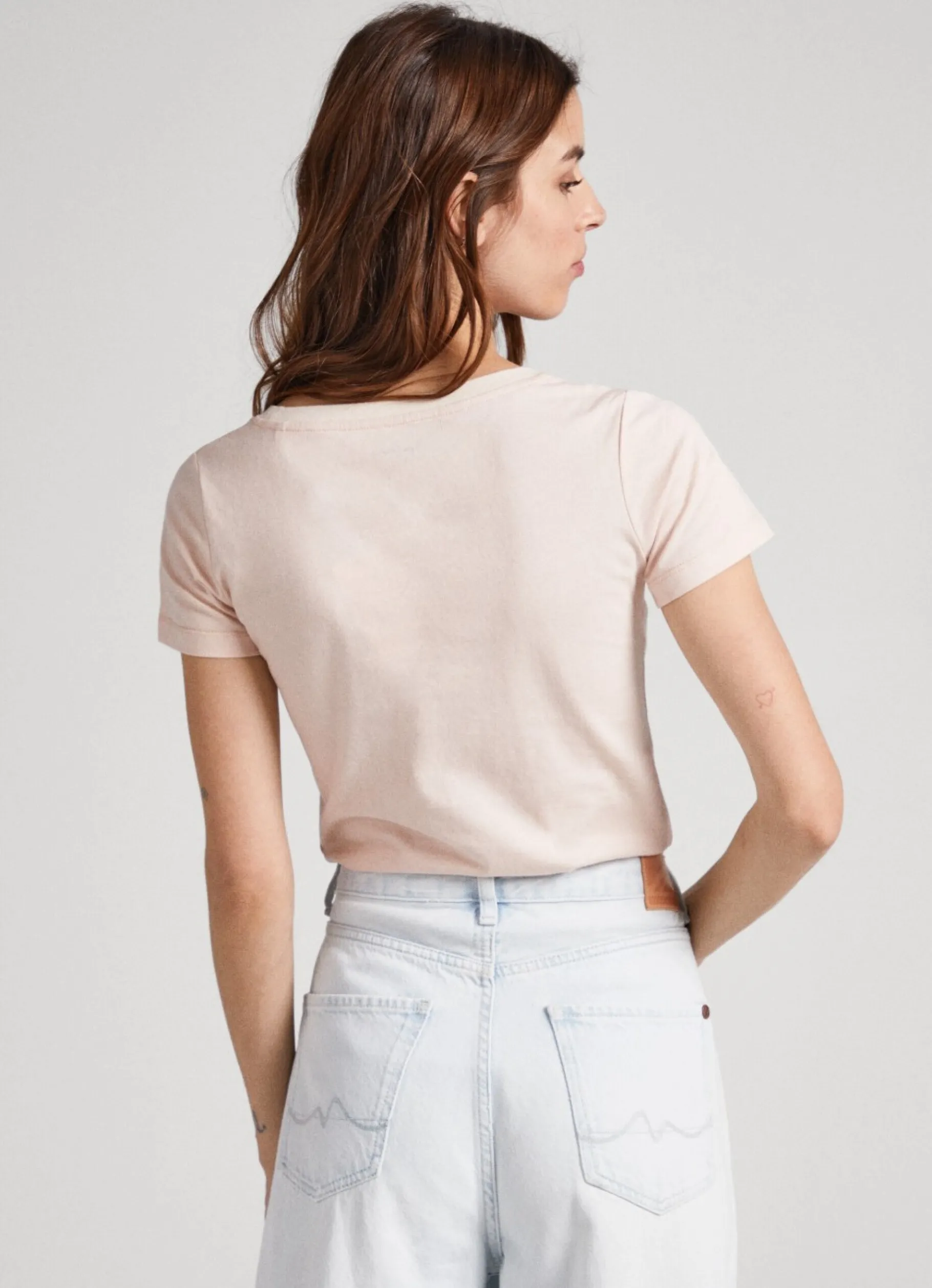 Women Pepe Jeans Logo Print T-Shirt