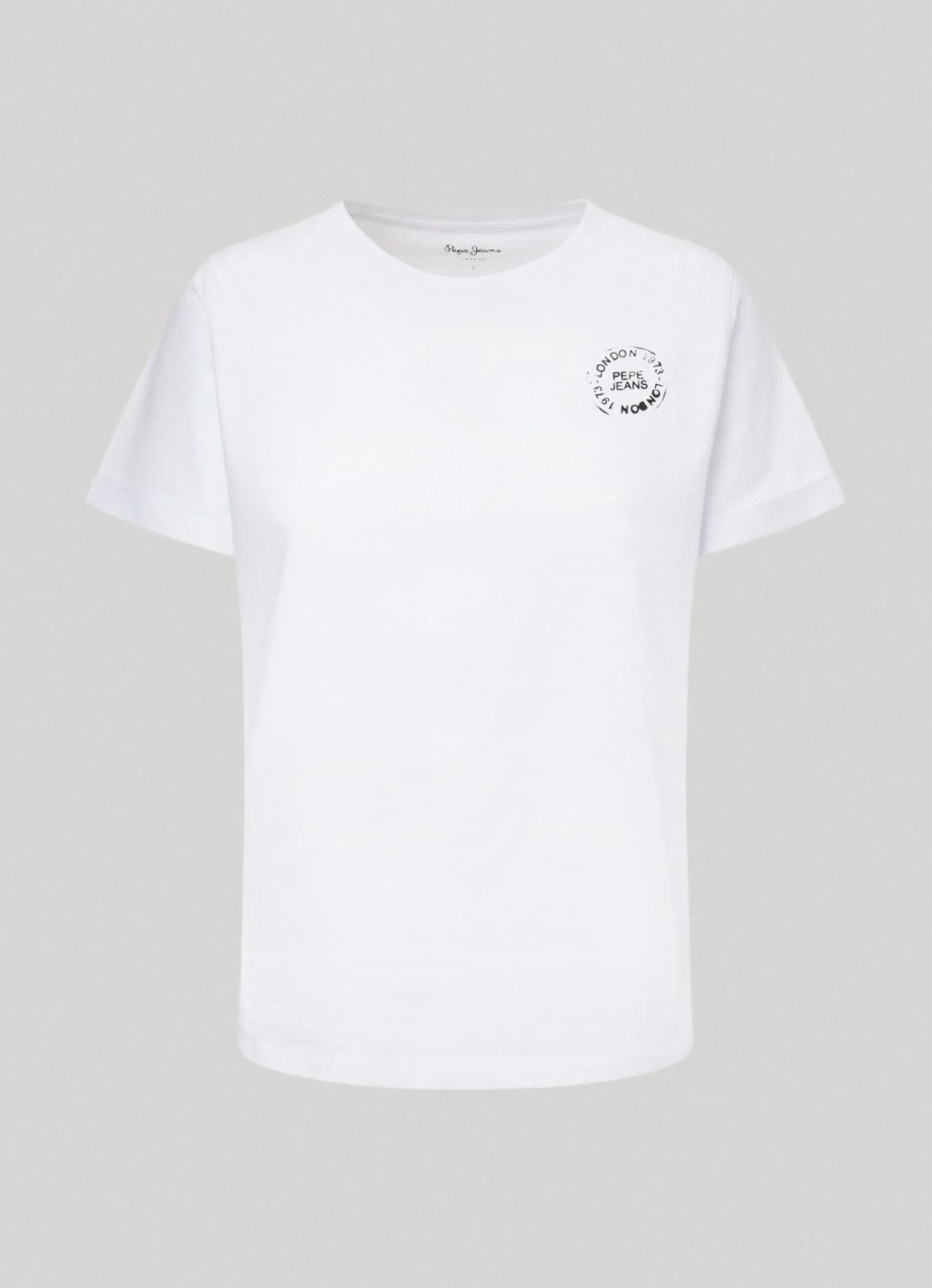 Women Pepe Jeans Logo Print T-Shirt