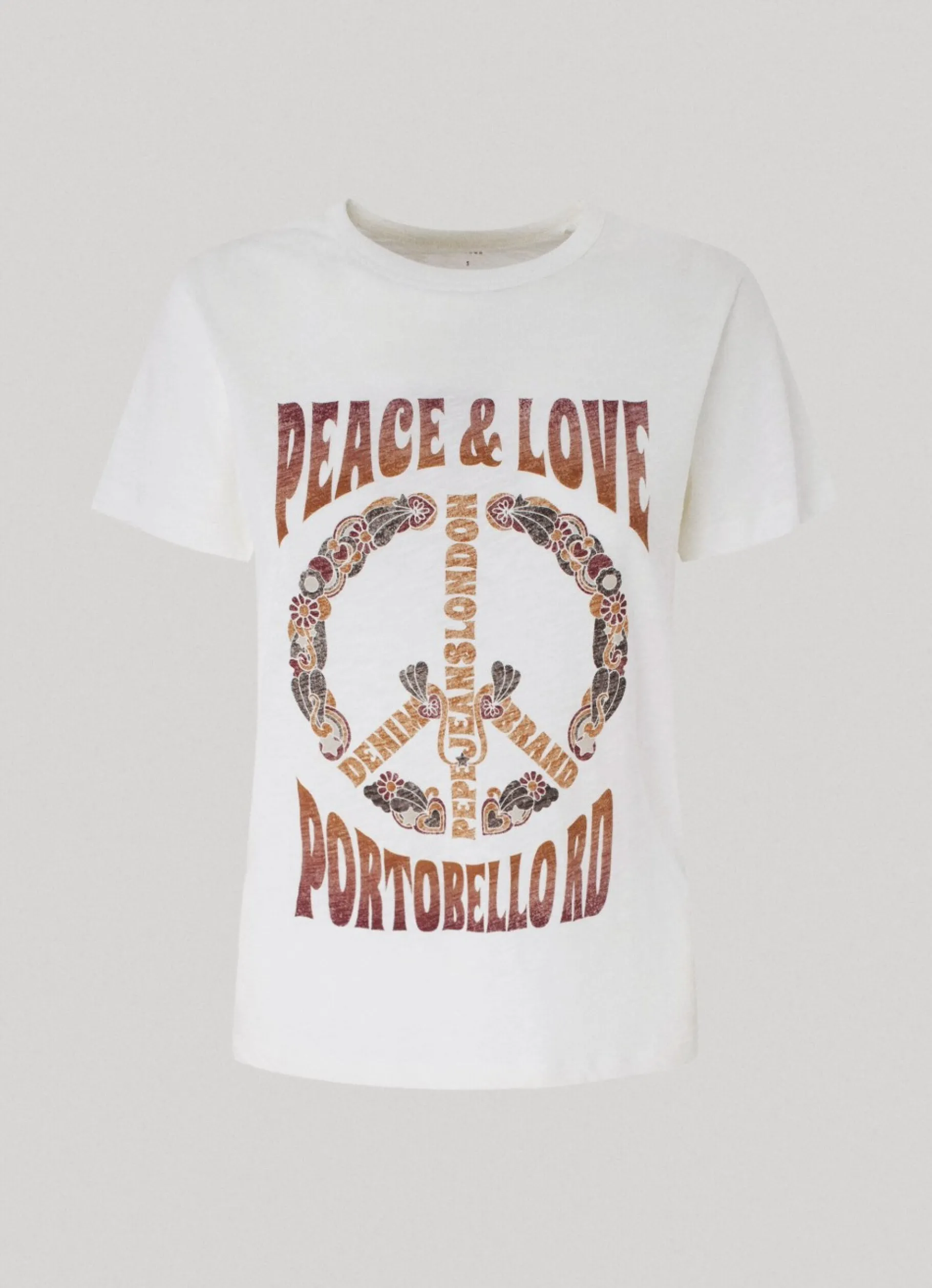 Women Pepe Jeans Logo Print T-Shirt