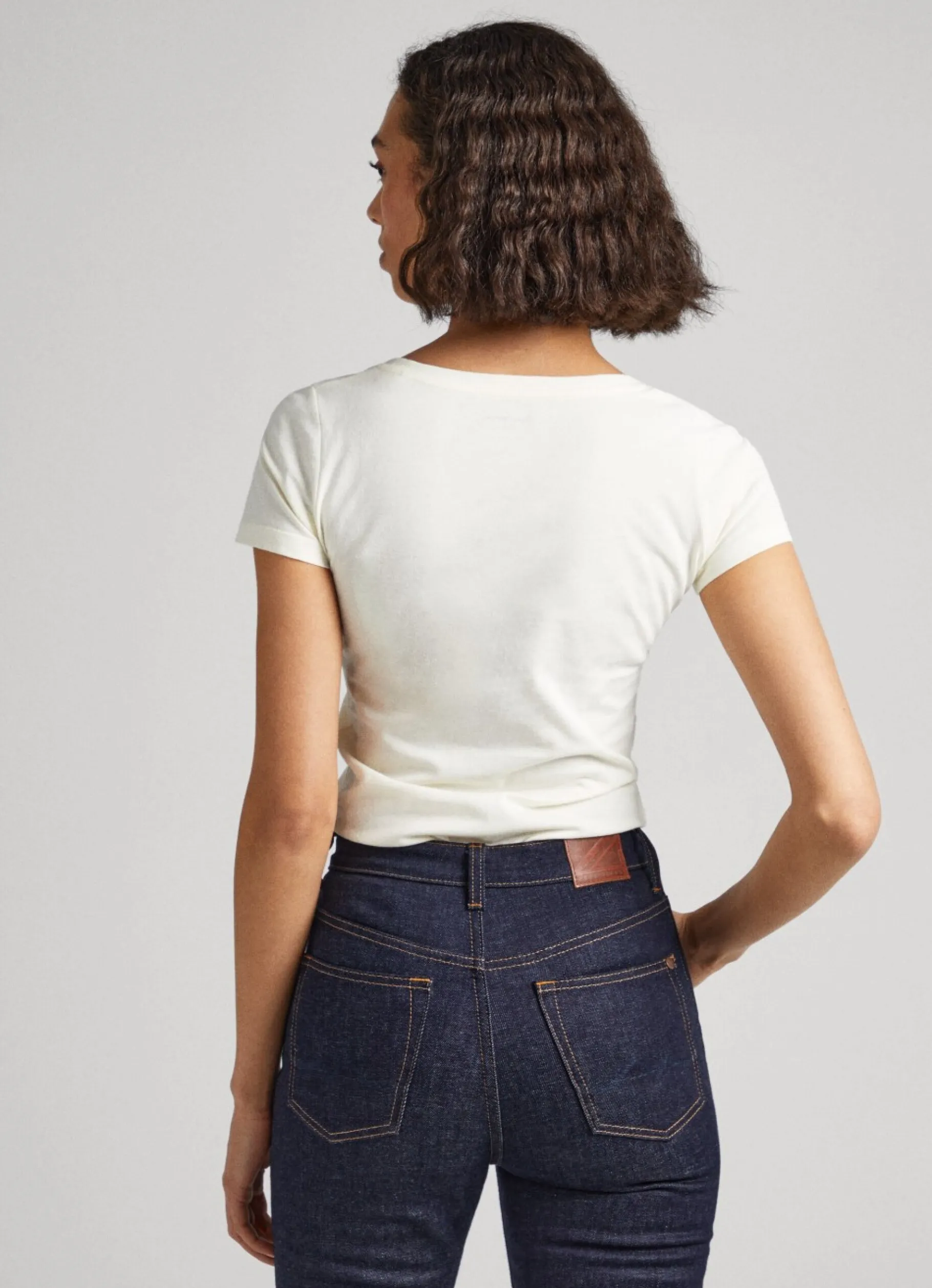 Women Pepe Jeans Logo Print T-Shirt